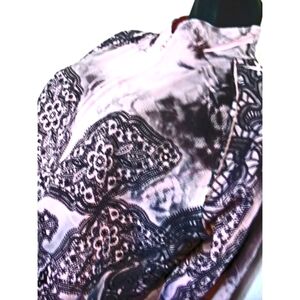 H&J Women's Small Pink Full Zip Top NonHooded Warm-up Jacket Size Small.